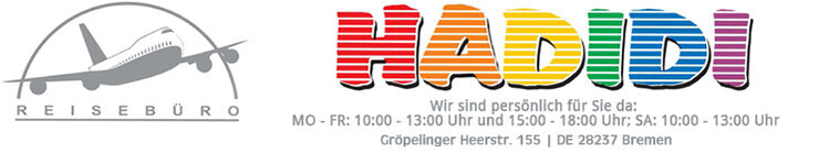 Logo Reisebüro Hadidi