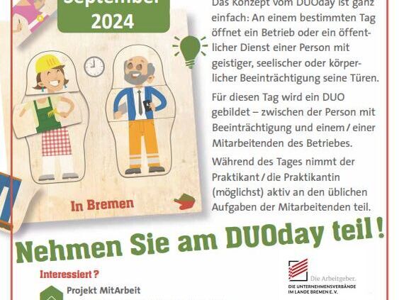 DUOday am 19. September 2024 in Bremen 